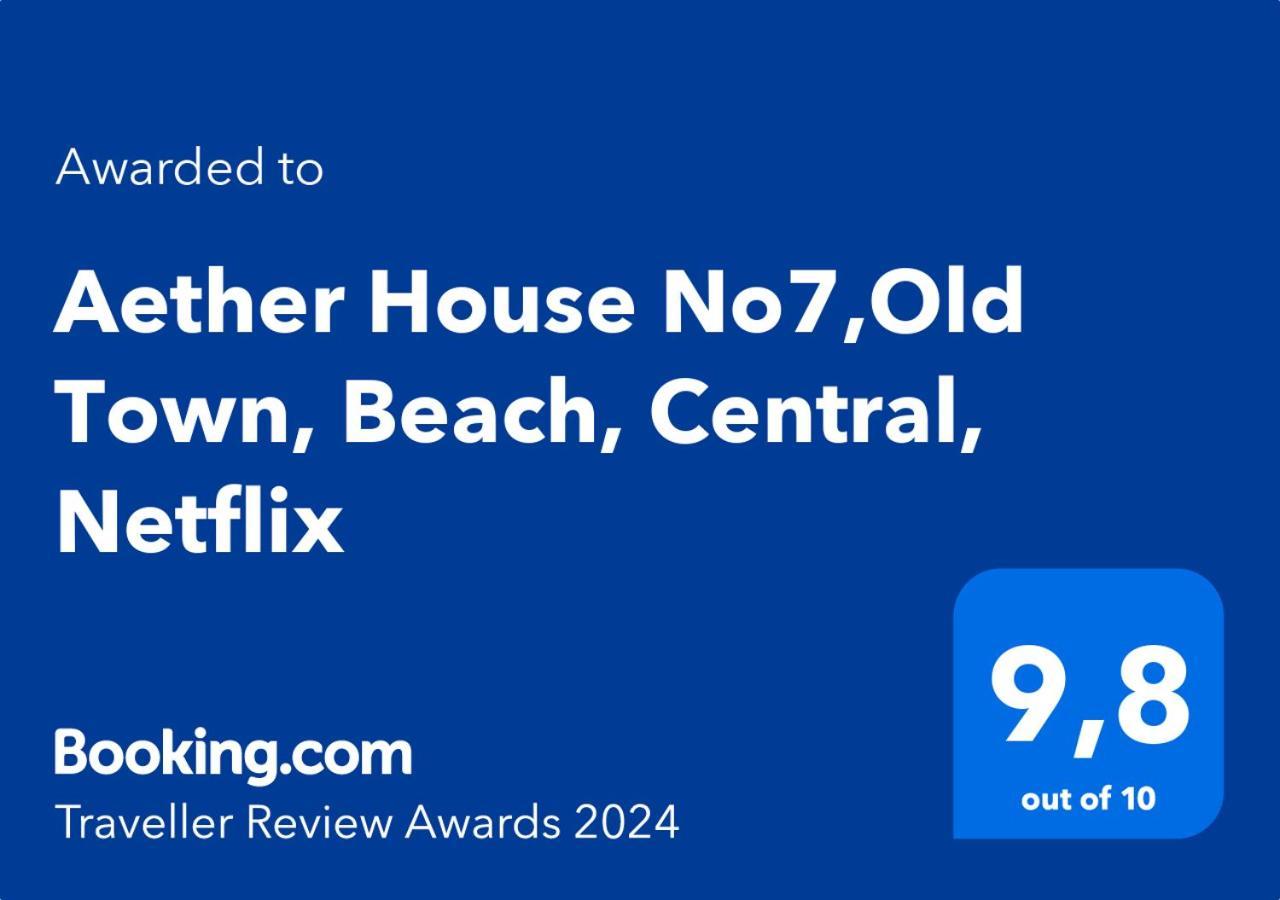 Aether Flats No7,Old Town, Beach, Central, Netflix Antália Exterior foto